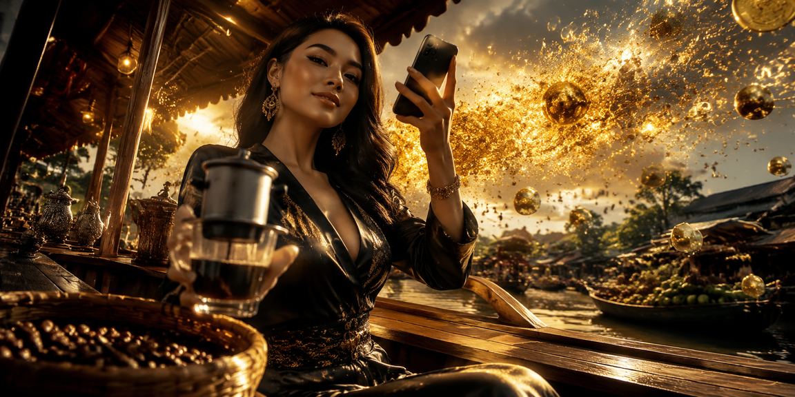 Người dùng Cần Thơ xem phân tích kèo esports trên điện thoại bên ly cà phê buổi sáng